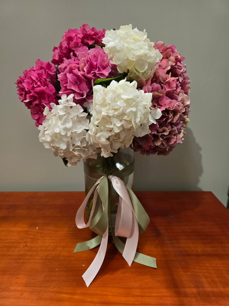 Hydrangea (Vase included) - ROSE &amp; CO